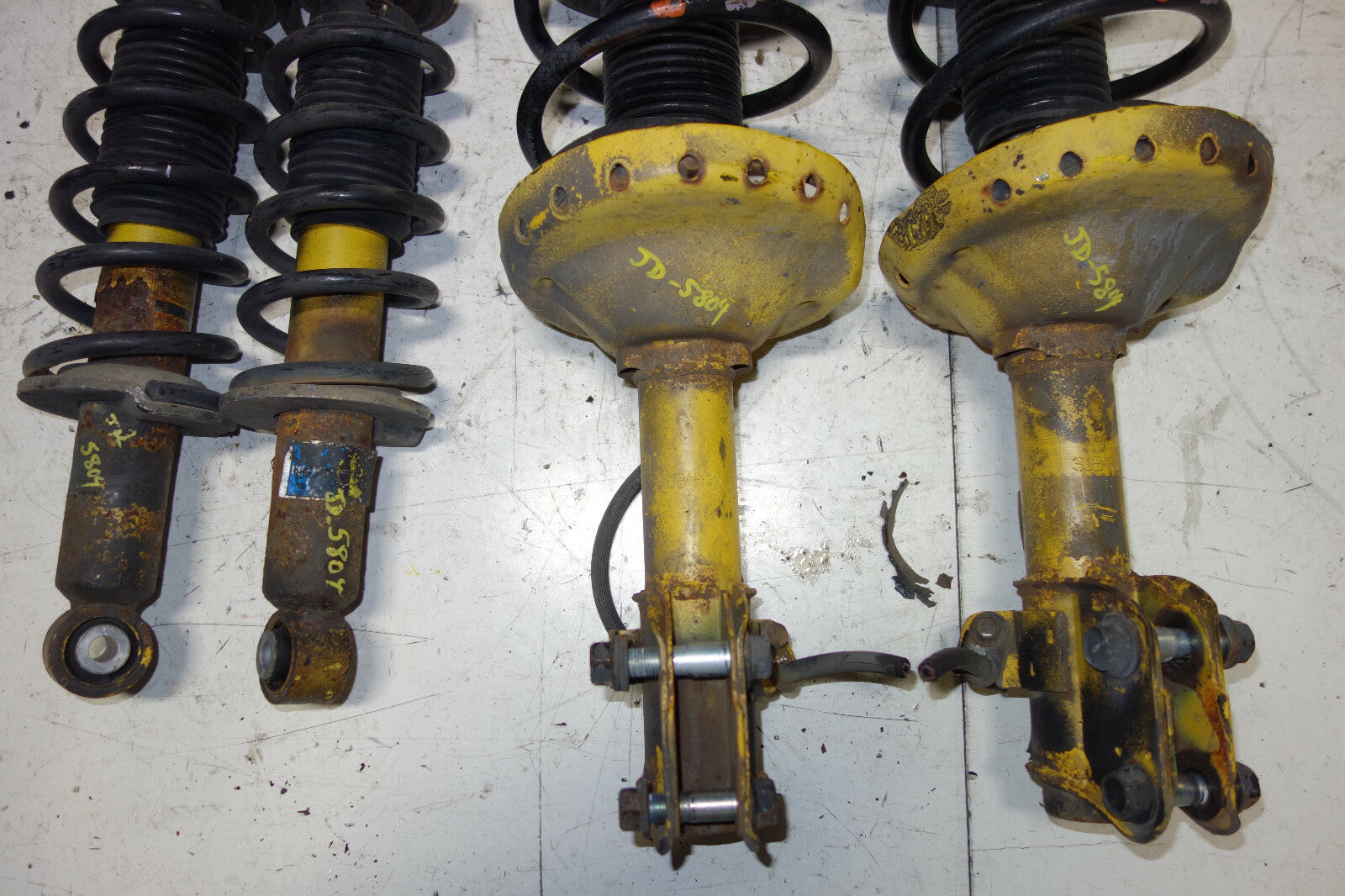 JDM Subaru Legacy BILSTEIN Shocks Struts Springs Suspension 2005-2009 Outback
