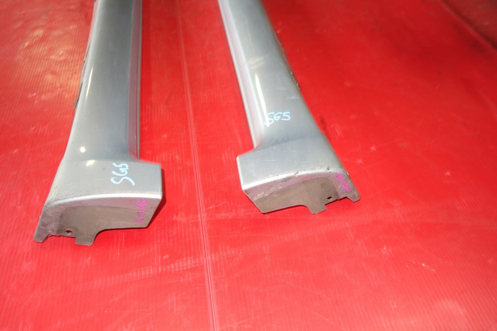 JDM Subaru Forester XT XS OEM Factory Side Skirts Rocker Panels 2003-2008 #6291