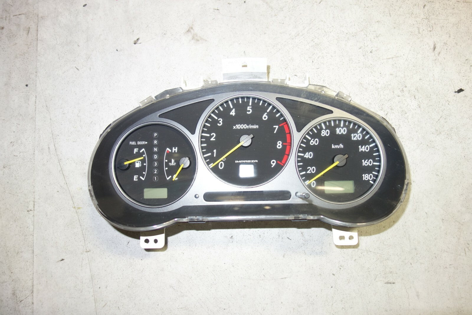 JDM 2002-2003 SUBARU IMPREZA WRX V7 AUTOMATIC GAUGE CLUSTER SPEEDOMETER