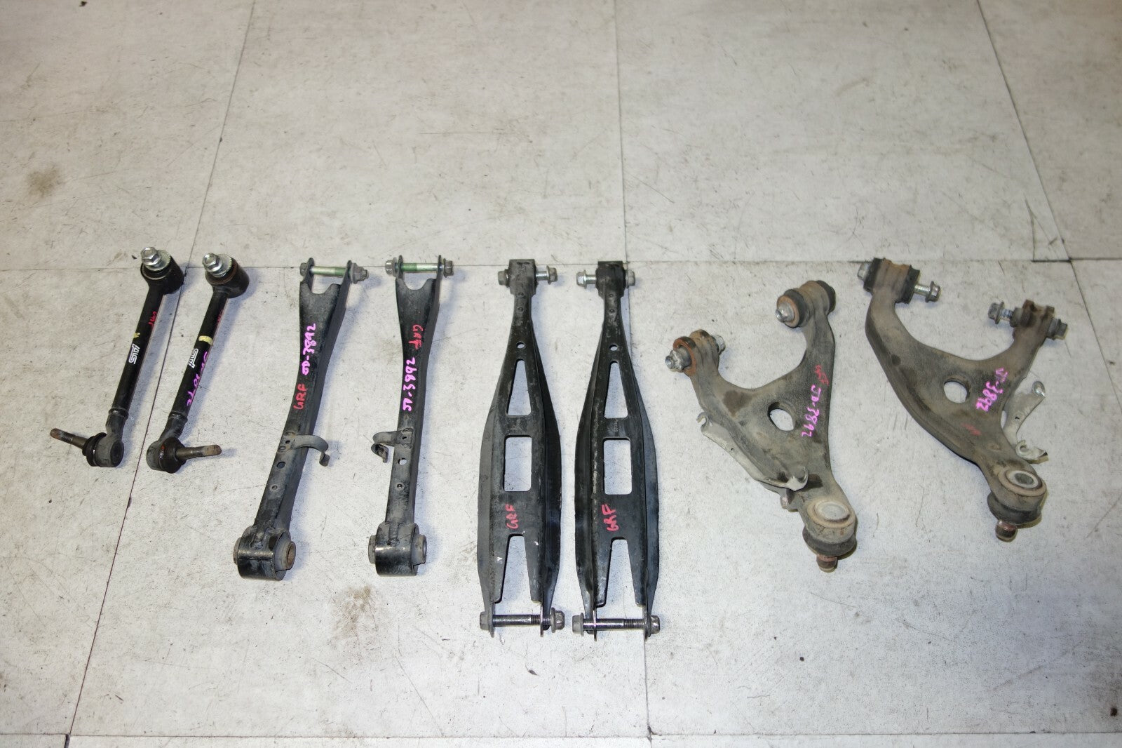 JDM Subaru Impreza WRX STI Rear Control Arms Upper Lateral Links 2008-2014