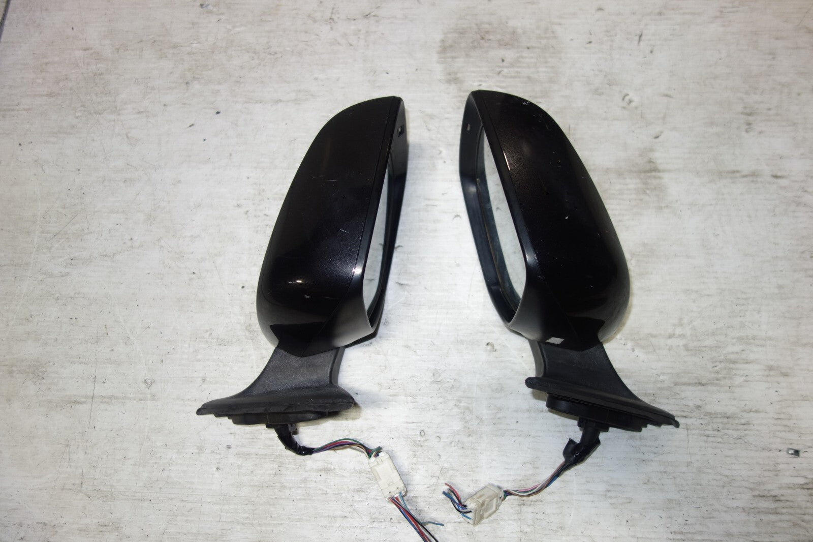JDM Subaru Legacy Power Folding Door Mirrors Lights With Switch BRM 2010-2014