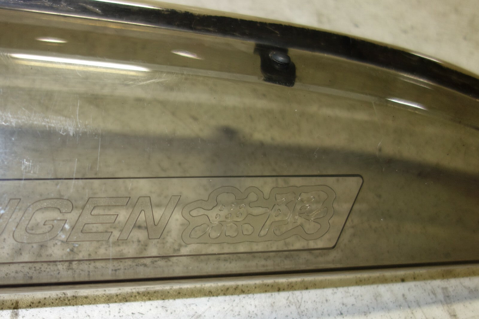 JDM 2003-2007 HONDA INSPIRE ACCORD UC1 MUGEN WINDOW VISORS OEM RAIN GUARDS RARE