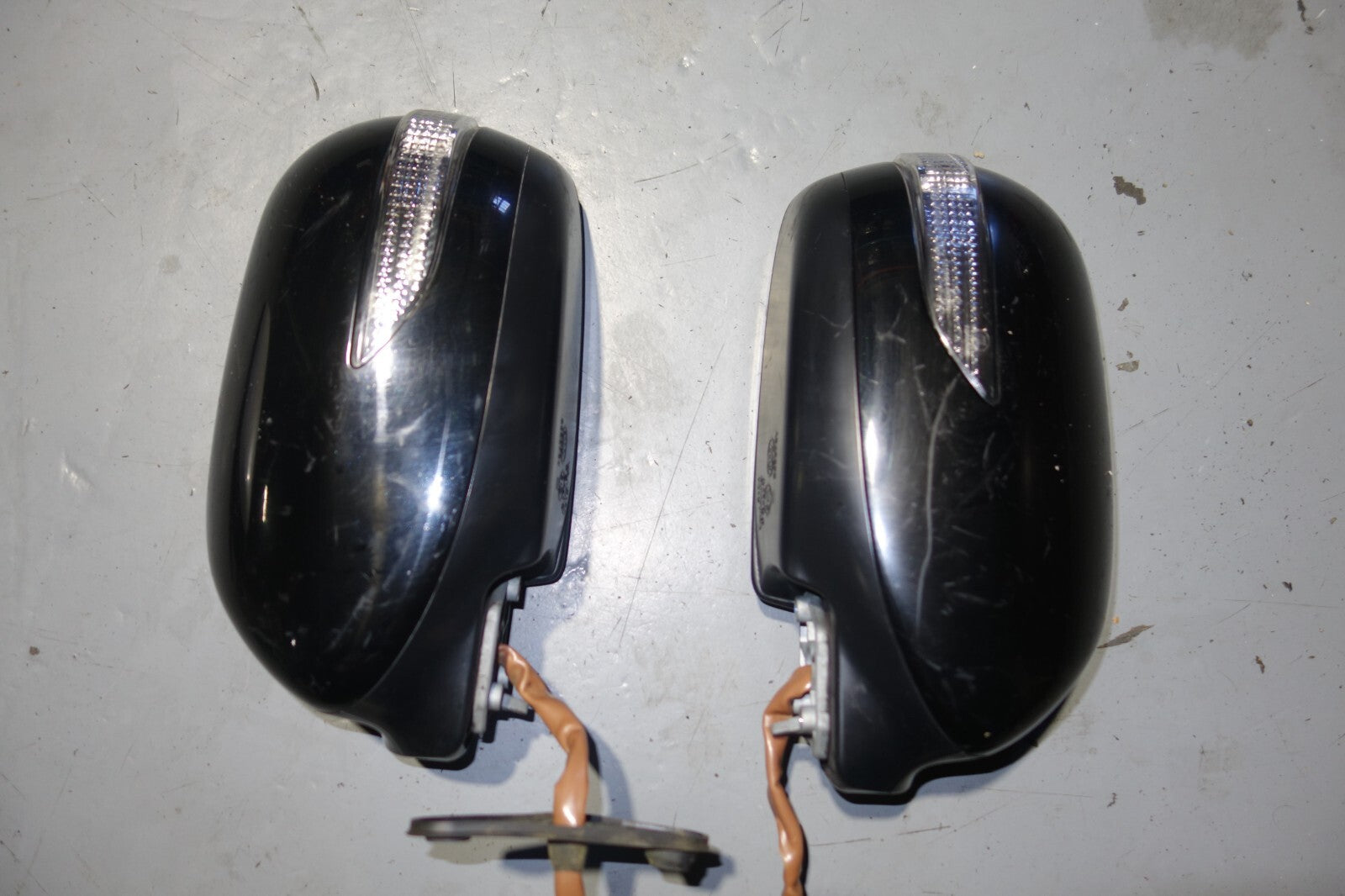 JDM SUBARU IMPREZA WRX STi GRB OEM POWER FOLDING MIRRORS AUTO FLIP 08-14