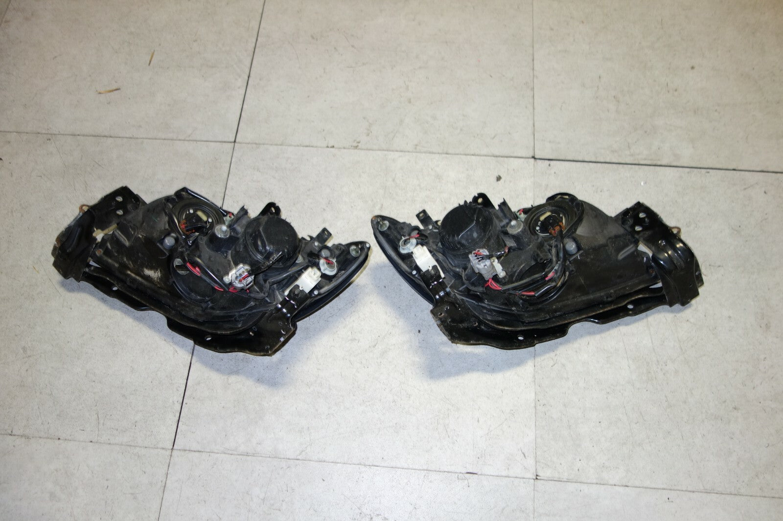 JDM Subaru Impreza WRX Headlights Lamps Lights Hawkeye V9 Clear Corner 2006-2007