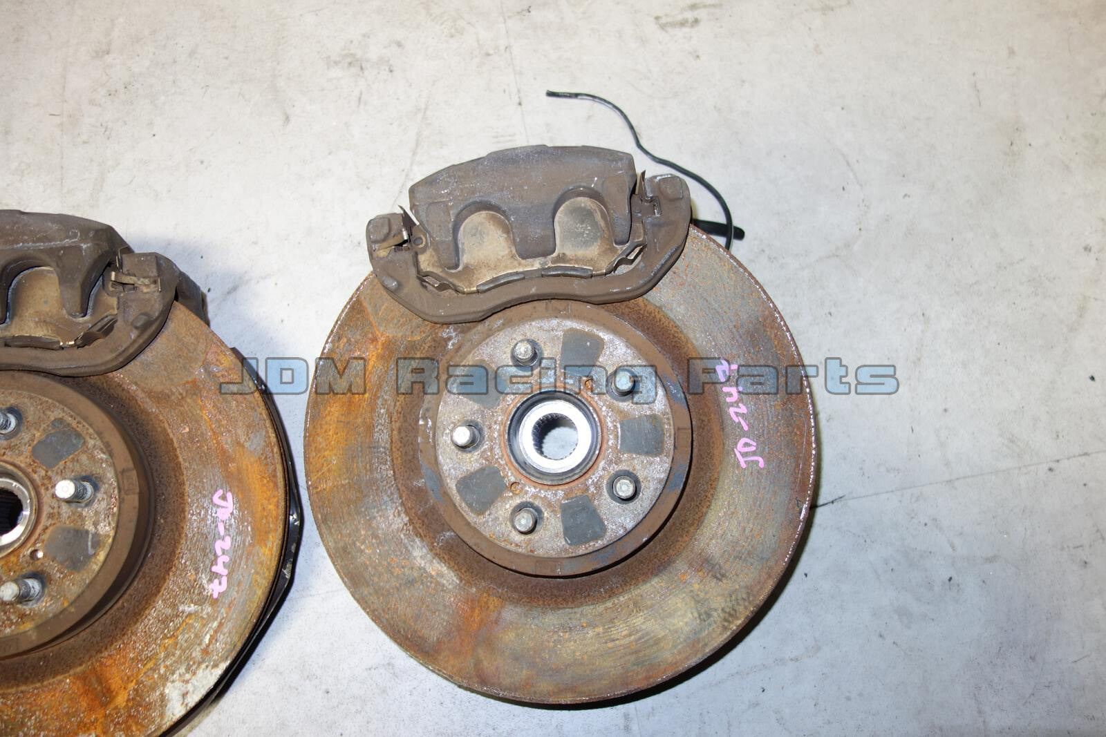 JDM Subaru Legacy Spec B Front Wheel Hub Spindle Bearing Calipers 2005-2009