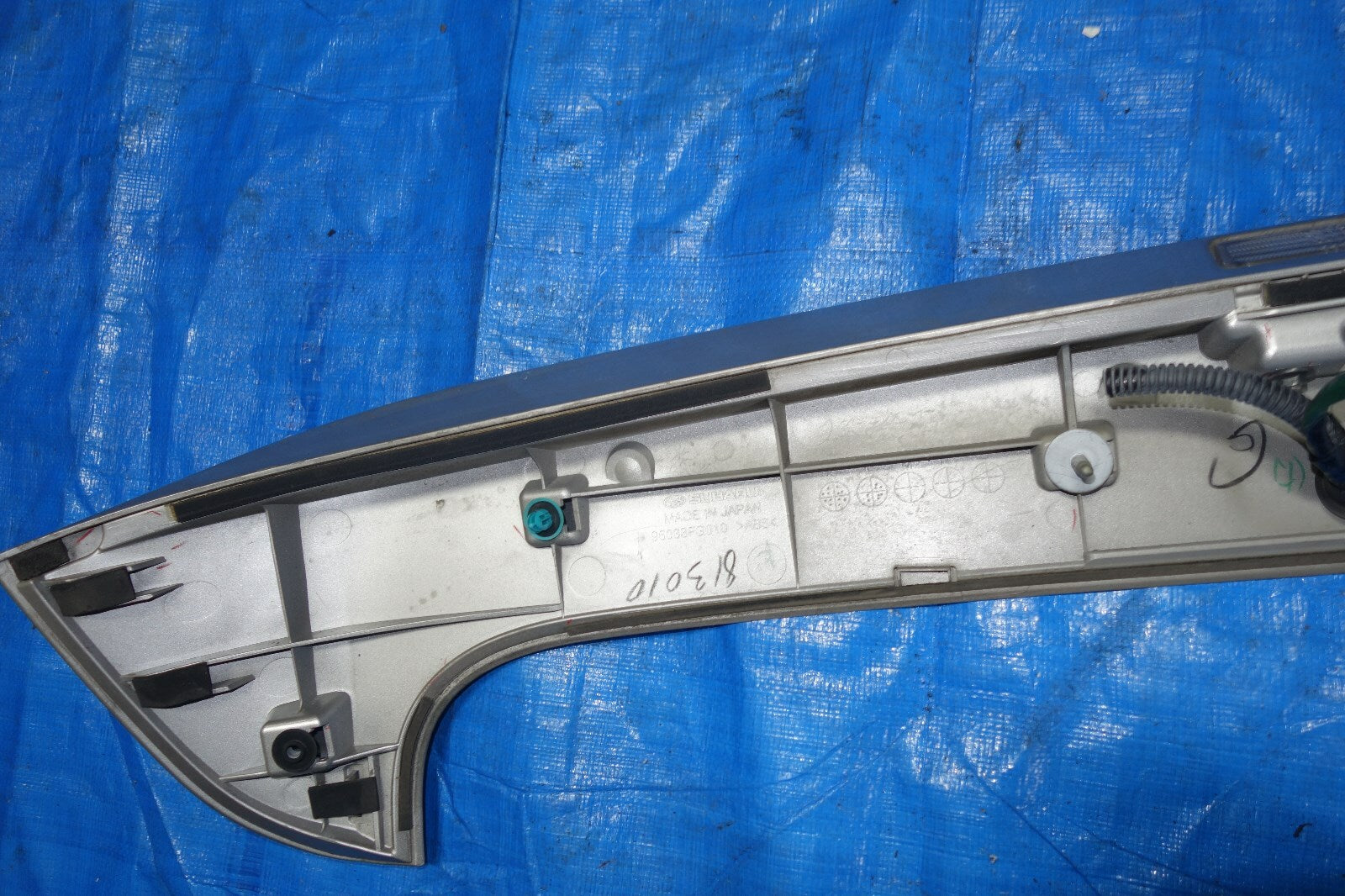 JDM Subaru Impreza WRX Rear Top Wing Spoiler w/Brake Light 2008-2014 Hatchback