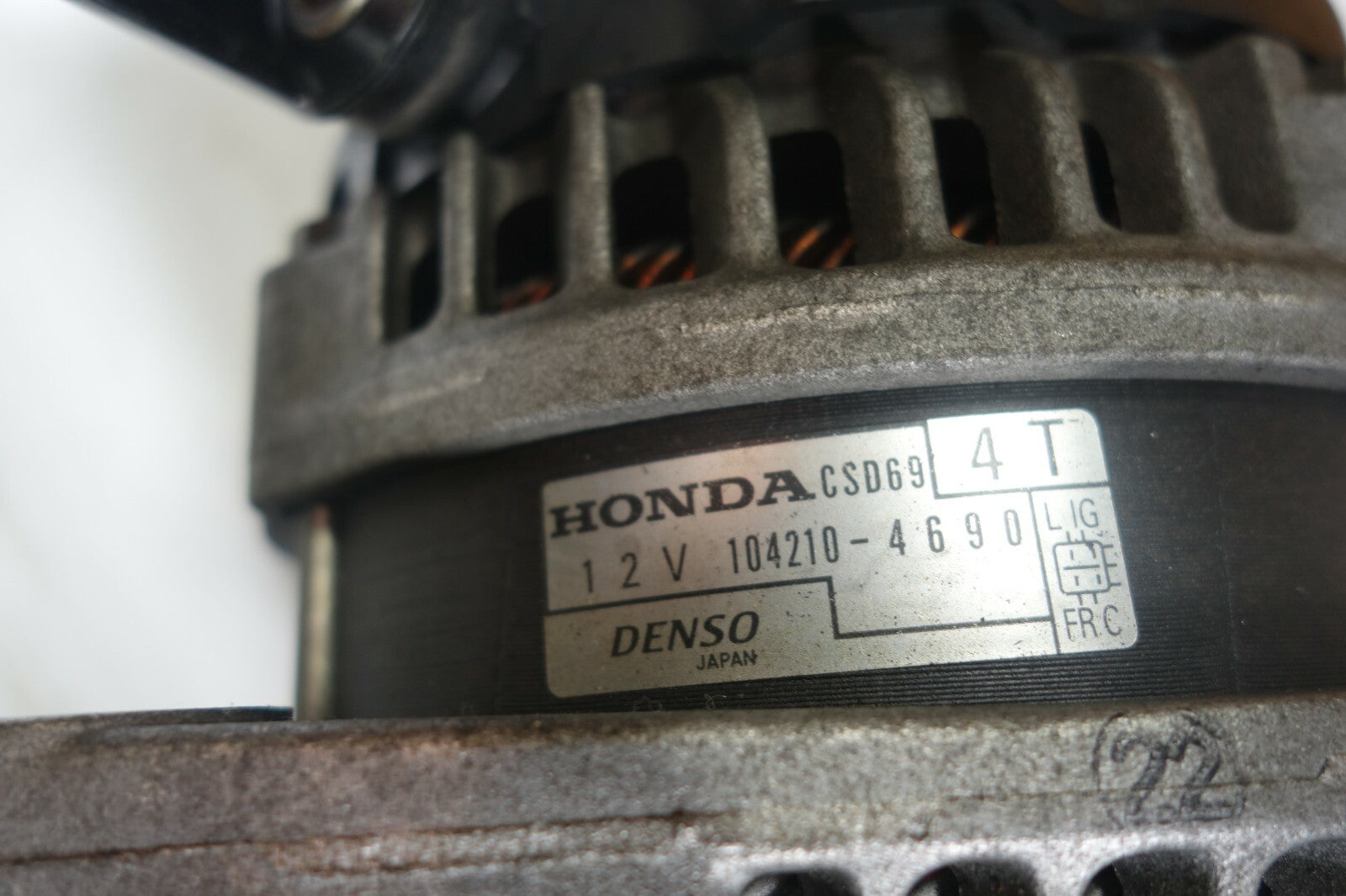 JDM 2005-2008 ACURA RL KB1 OEM USED ALTERNATOR HONDA LEGEND Fits:ACURA RL KB1