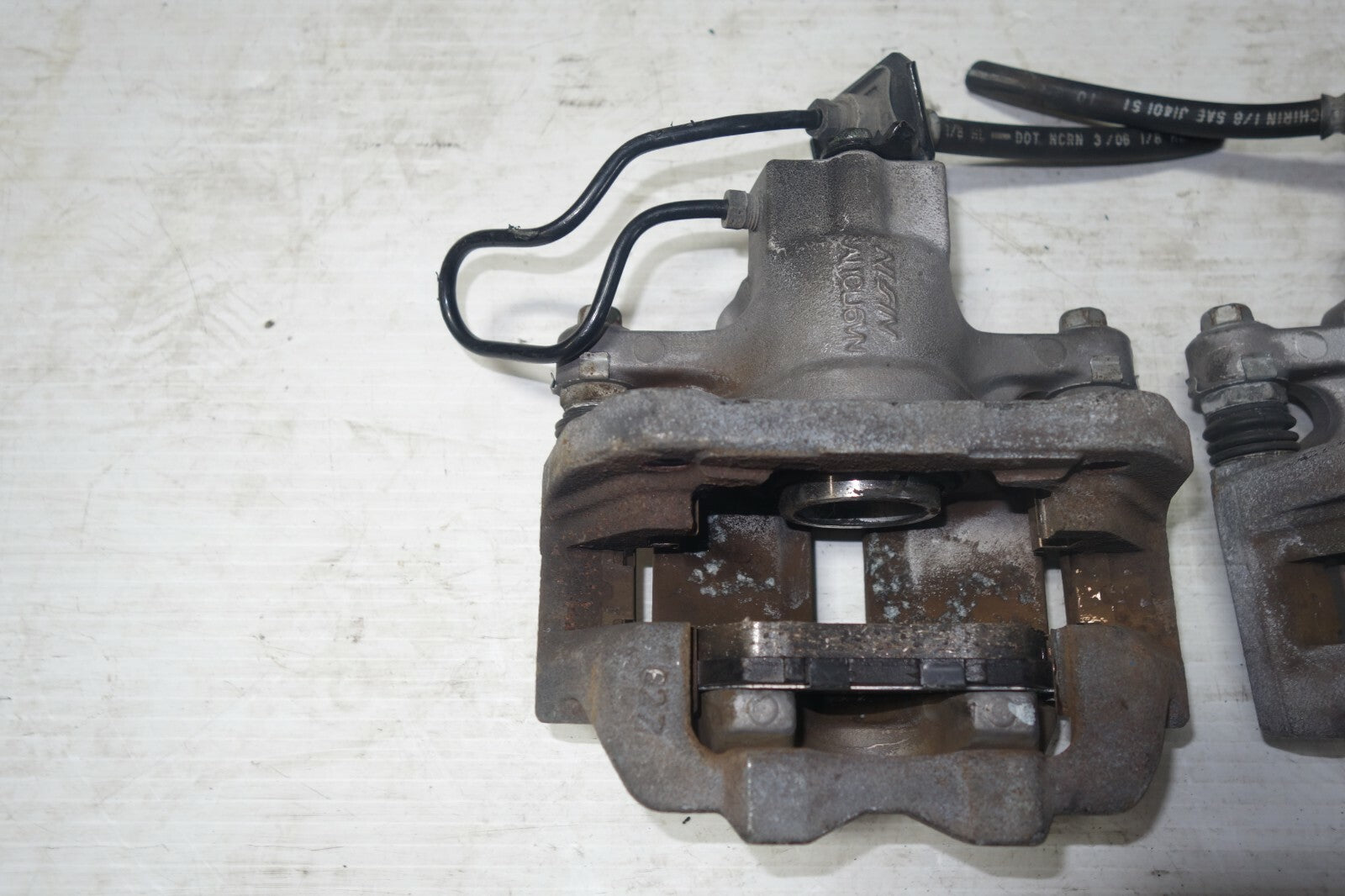 JDM 2005-2012 ACURA RL 3.5L OEM REAR BRAKE CALIPERS GENUINE KB1 ORIGINAL
