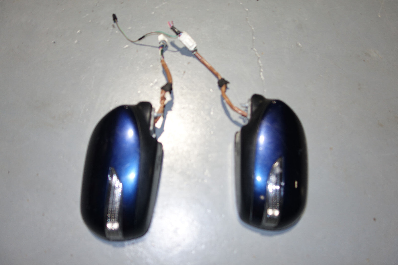 JDM Subaru Impreza WRX STi Mirrors GRB Power Folding Mirrors 2008-2014 OEM