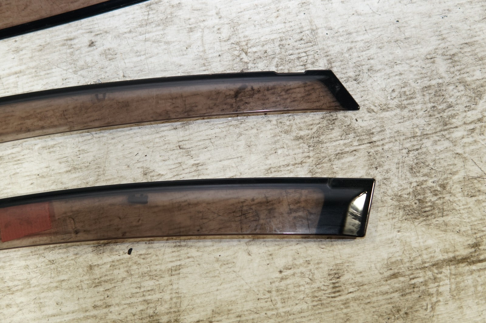 JDM TOYOTA PRIUS OEM WINDOW VISOR RAIN GUARDS ZVW30 2010-2015 MF-388