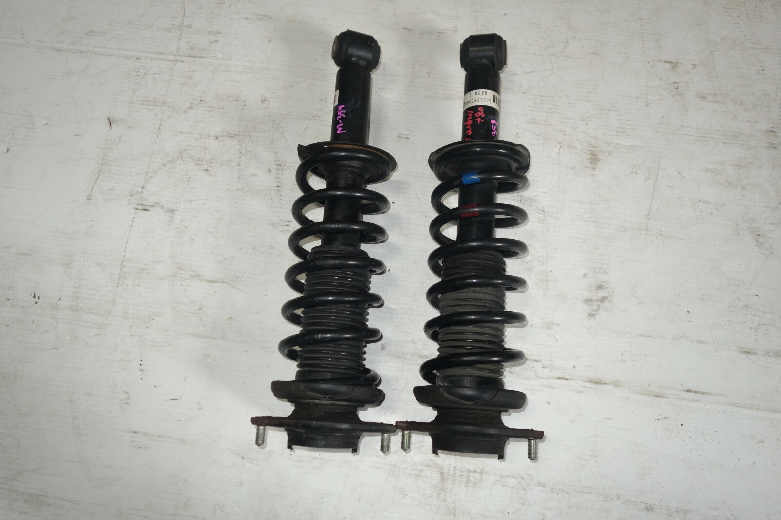 JDM 2008-2014 SUBARU IMPREZA WRX OEM KYB REAR SHOCKS STRUTS COIL SPRING GENUINE