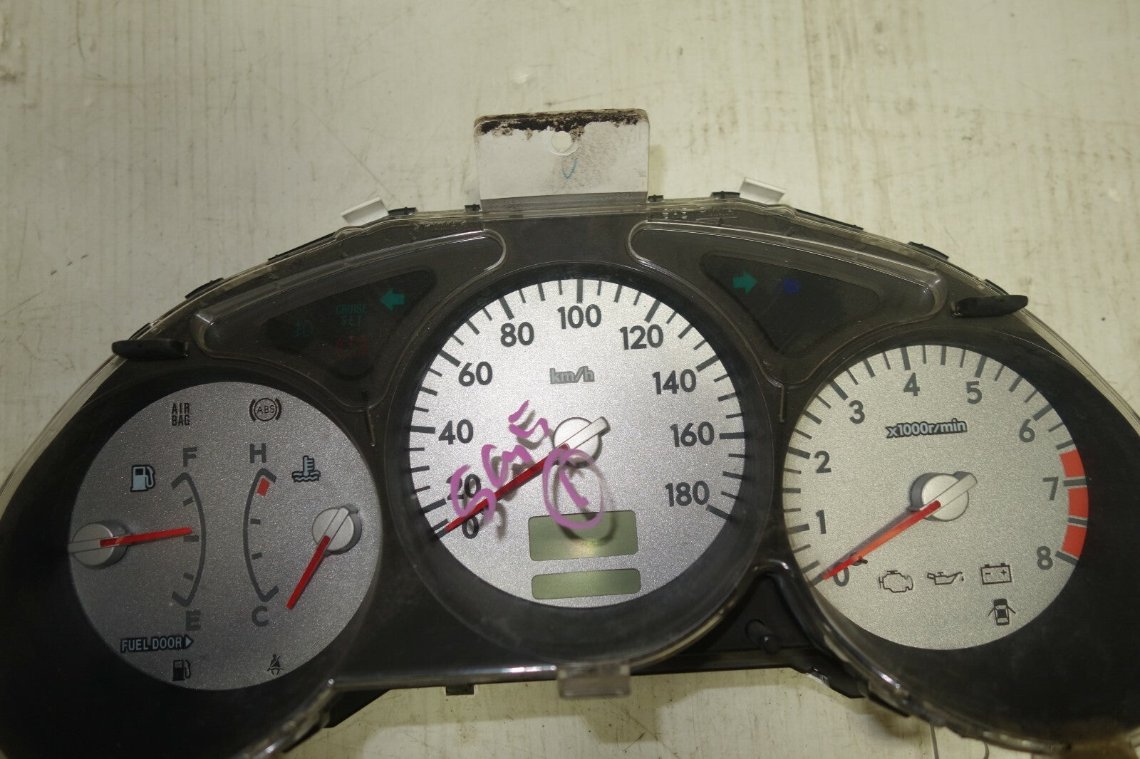 JDM 2003-2008 SUBARU FORESTER SG5 MANUAL 5 SPEED GAUGE CLUSTER SPEEDOMETER