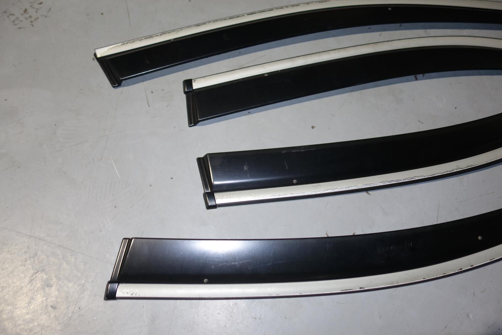 JDM Acura TSX Visors CU2 4 Door Sedan Window Visor Rain Guards 2009-2014 CU2