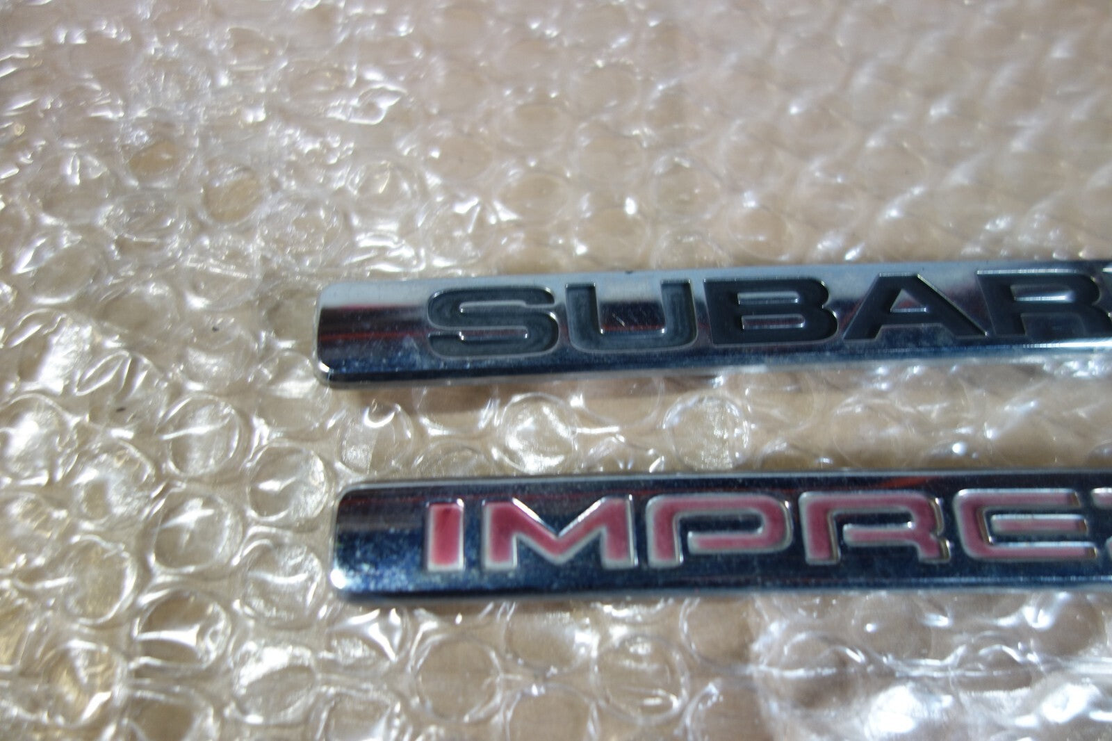 JDM Subaru Impreza Badge Emblem Plate GDA GDB 2002-2007