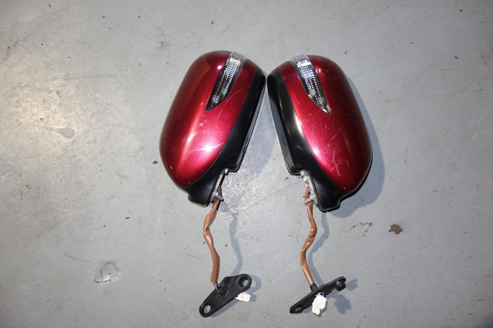 JDM Subaru Impreza WRX STi Power Folding Mirrors & Switch Heated GRB 2008-2014