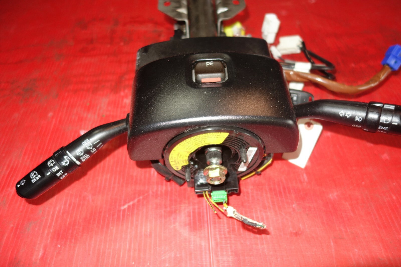 JDM Subaru Forester STi Steering Wheel Column 2003-2008 RHD Right Hand Drive