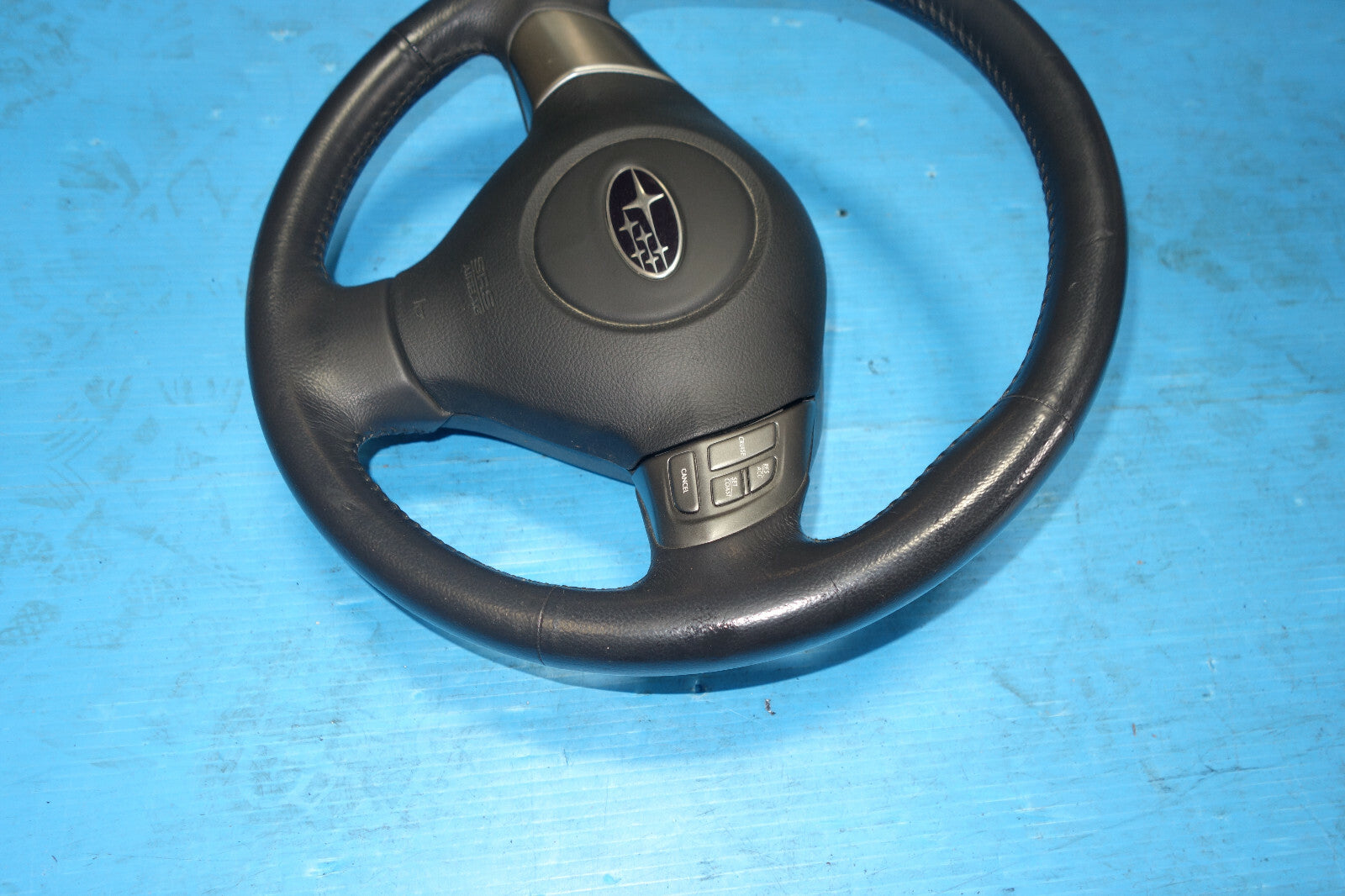 JDM Subaru Impreza WRX STi Forester Legacy Outback Steering Wheel & Hub #5772