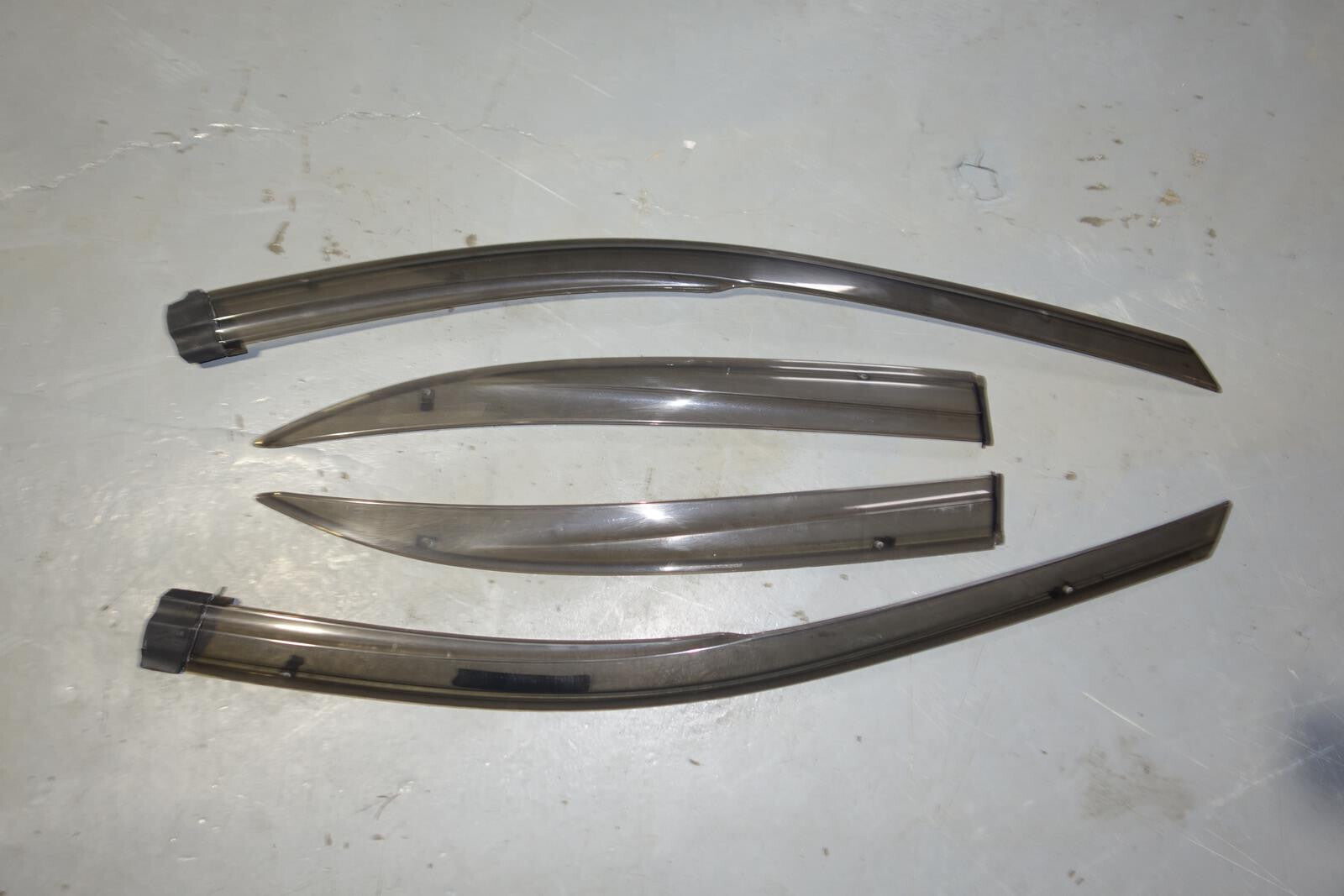 JDM Acura RL OEM Mugen Window Visors Rain Guards 2005-2008 Honda Legend KB1