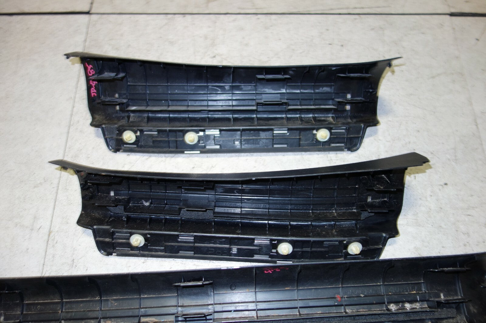 JDM LEXUS USF40 GENUINE LS460 OEM DOOR SILLS SCUFF PLATES RARE USF40 2007-2012