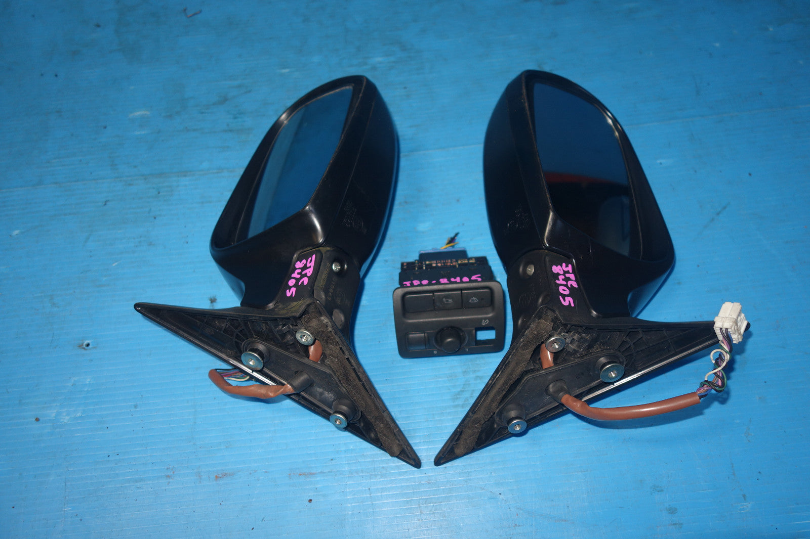 JDM Subaru Legacy Power Folding Mirrors Heated Signal Lights 2005-2009 BP BL #05