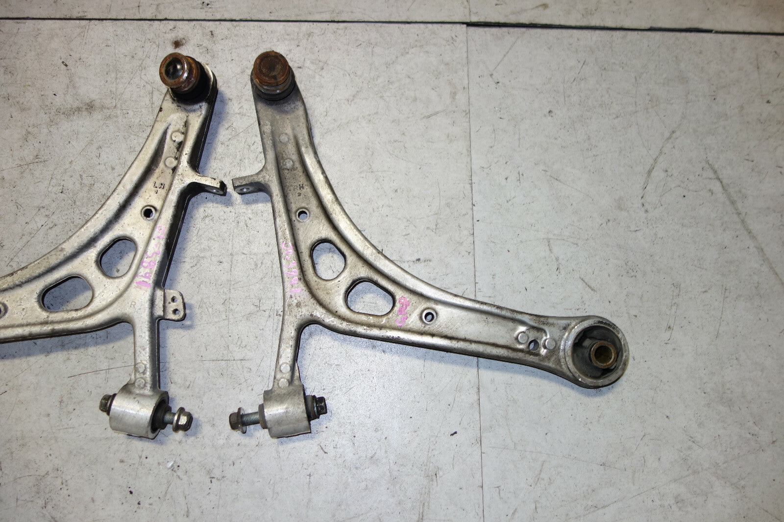 JDM Subaru Impreza WRX STi GRB GRF Aluminum Front Lower Control Arms 2008-2014