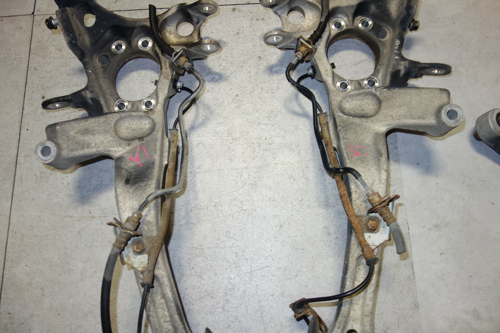 JDM Subaru Legacy Spec-B Rear Aluminum Trailing Arm Control Arms 2005-2009 BP BL