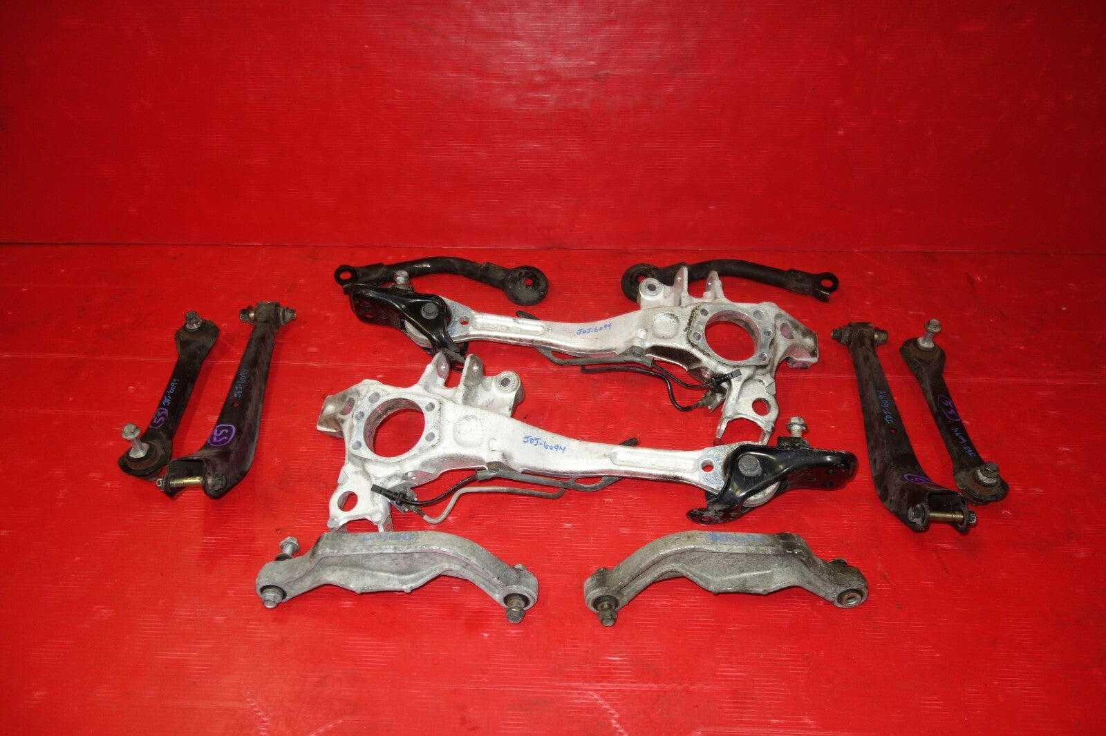 JDM Subaru Legacy Spec B Aluminum Rear Control Arms Trailing Arm 2005-2009