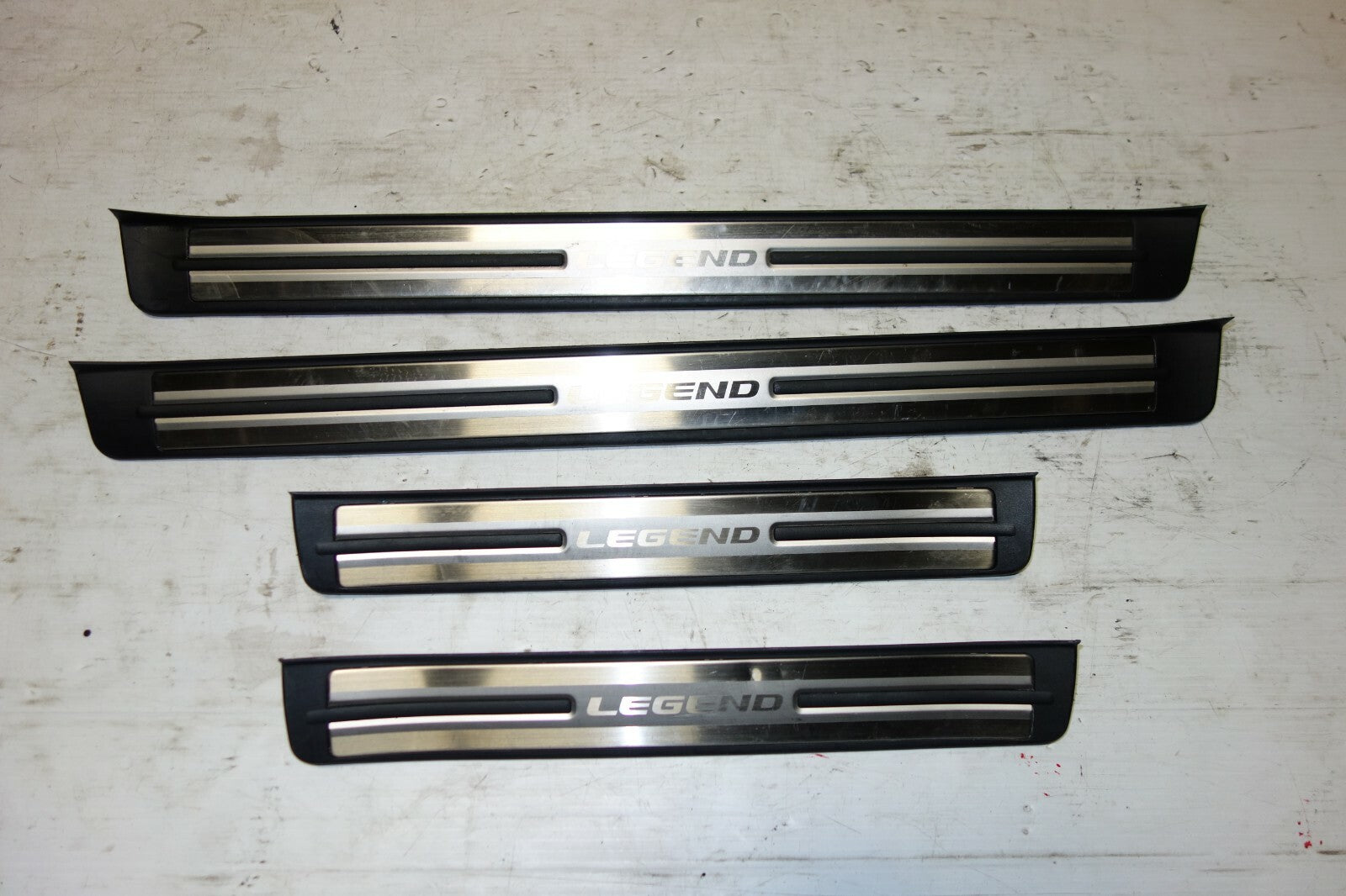 Acura RL / Legend OEM Door Sill Plates JDM Set KB2 2009-2012