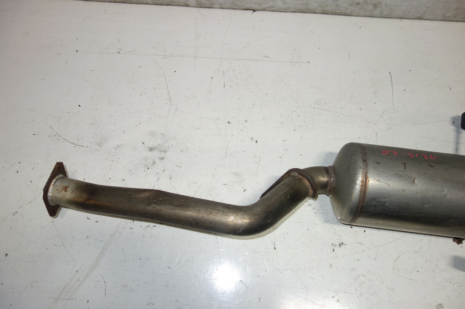 JDM Subaru Impreza WRX STi GENOME Exhaust Muffler Rare GDA GDB