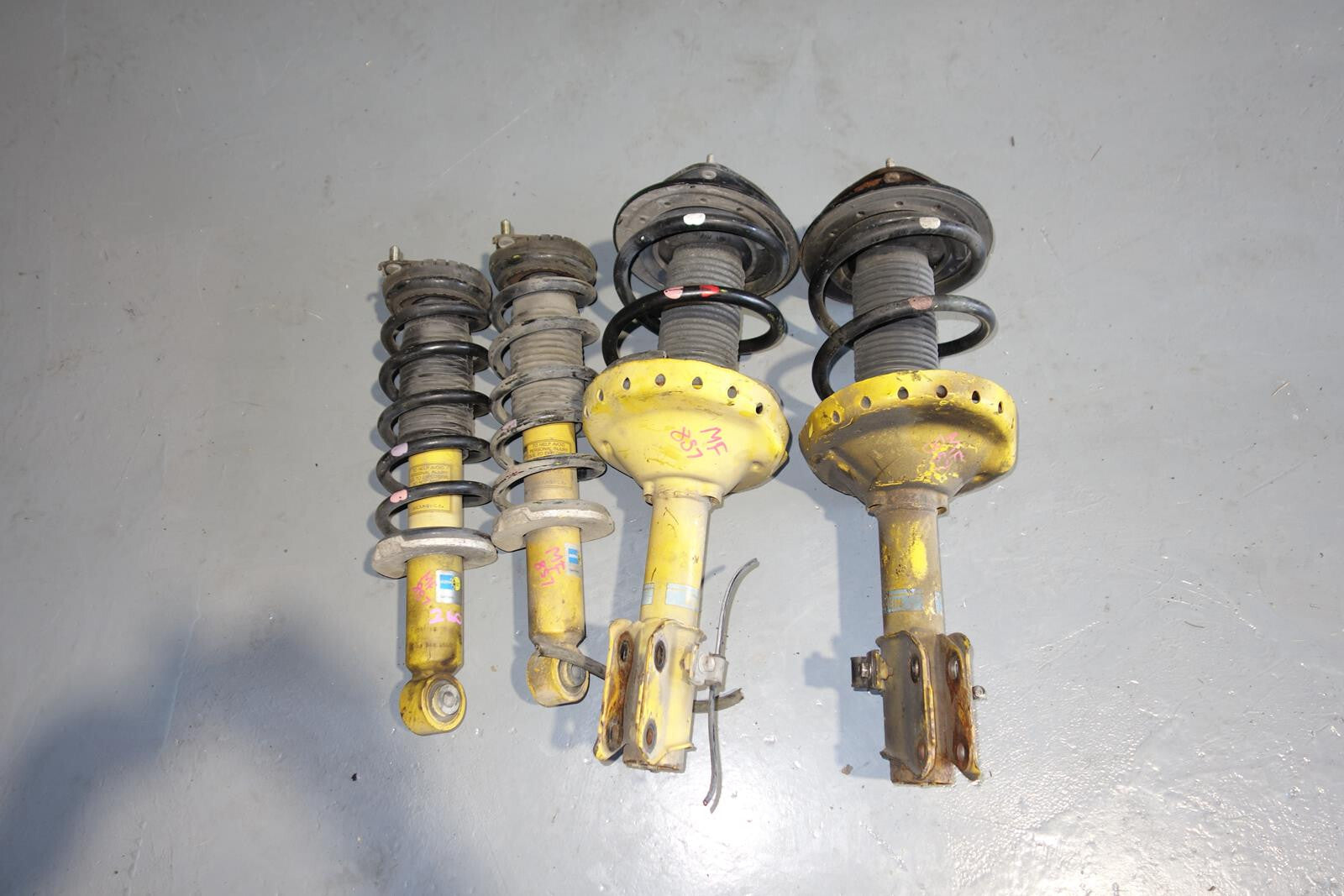 JDM Subaru Legacy Bilstein Shock Spring Strut Front Rear Suspension 05-09 MF-857