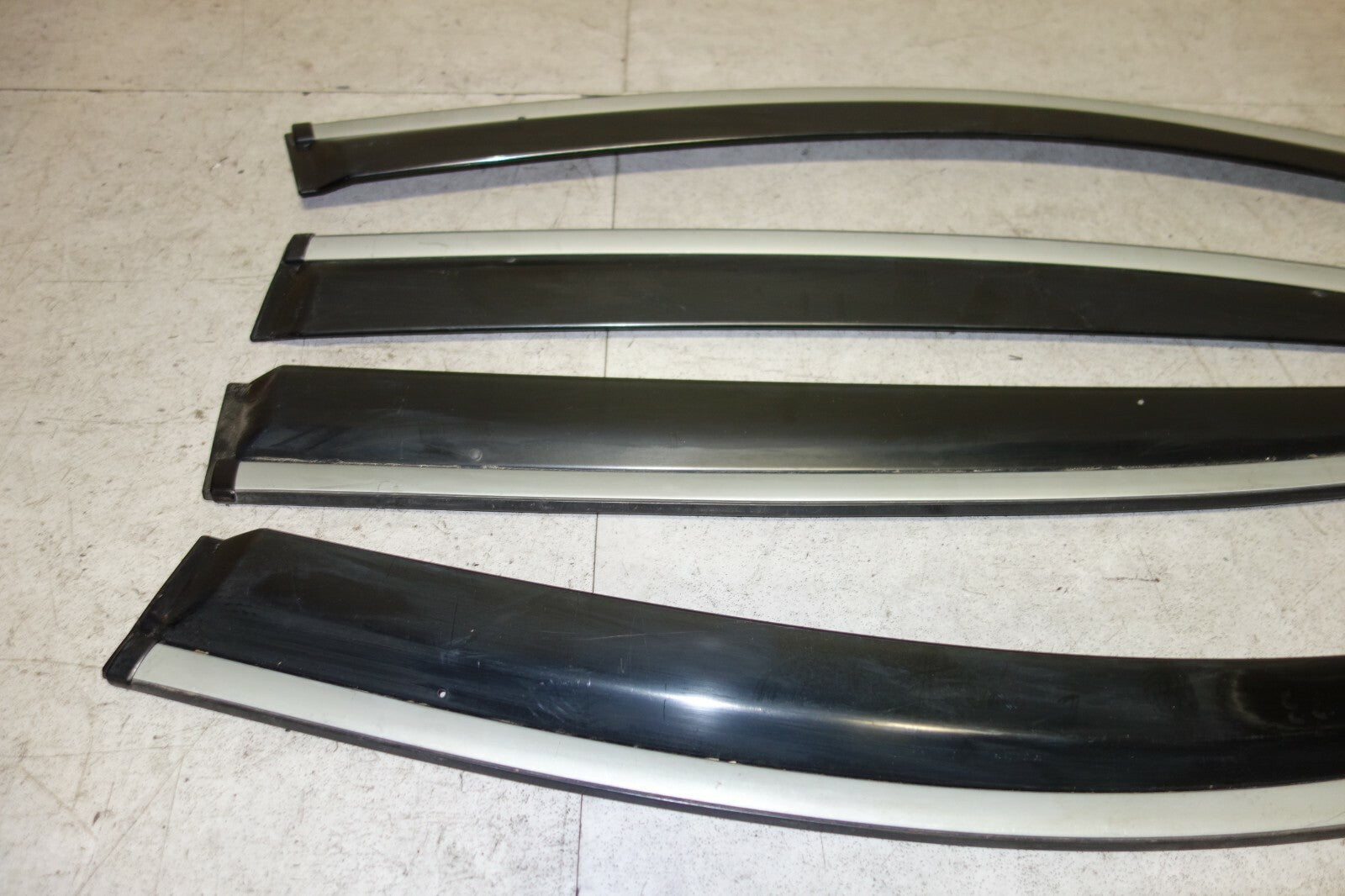 JDM 2008-2012 HONDA INSPIRE ACCORD CP3 WINDOW VISORS OEM RAIN GUARDS RARE