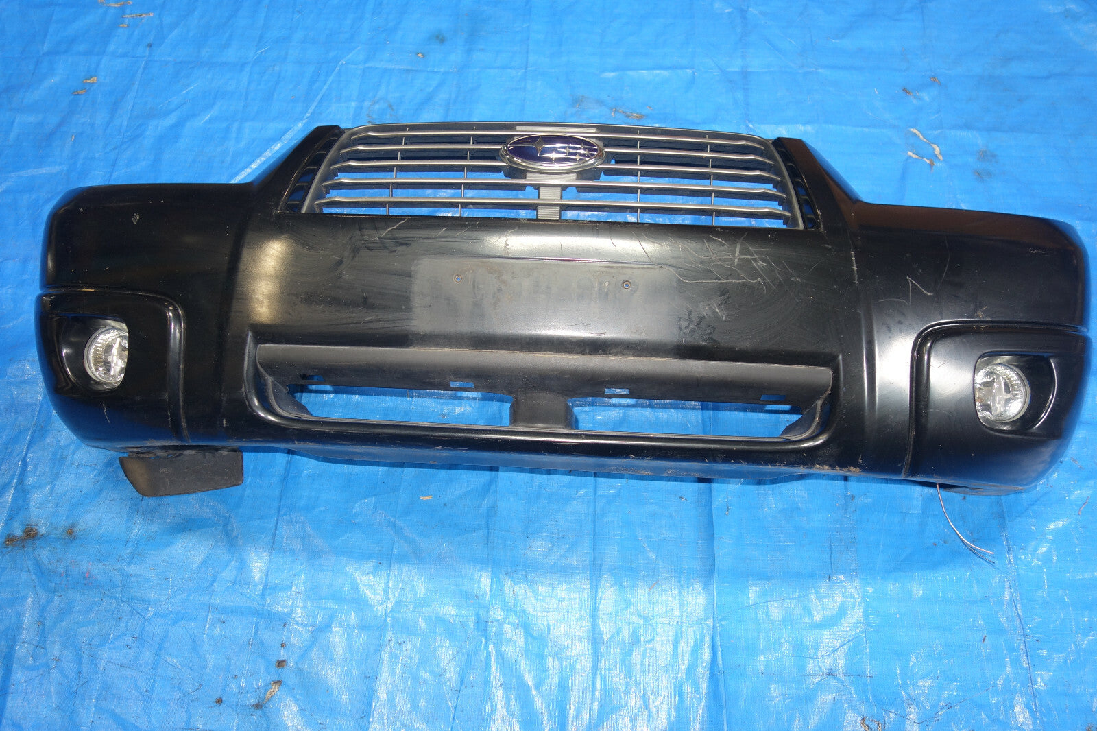 JDM Subaru Forester Front Bumper Fog Lights Grille 2006-2008 SG5