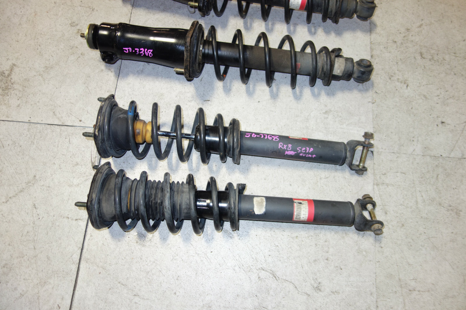 JDM Mazda RX8 OEM Tokico Shocks Struts Springs RX-8 Suspension 2004-2008