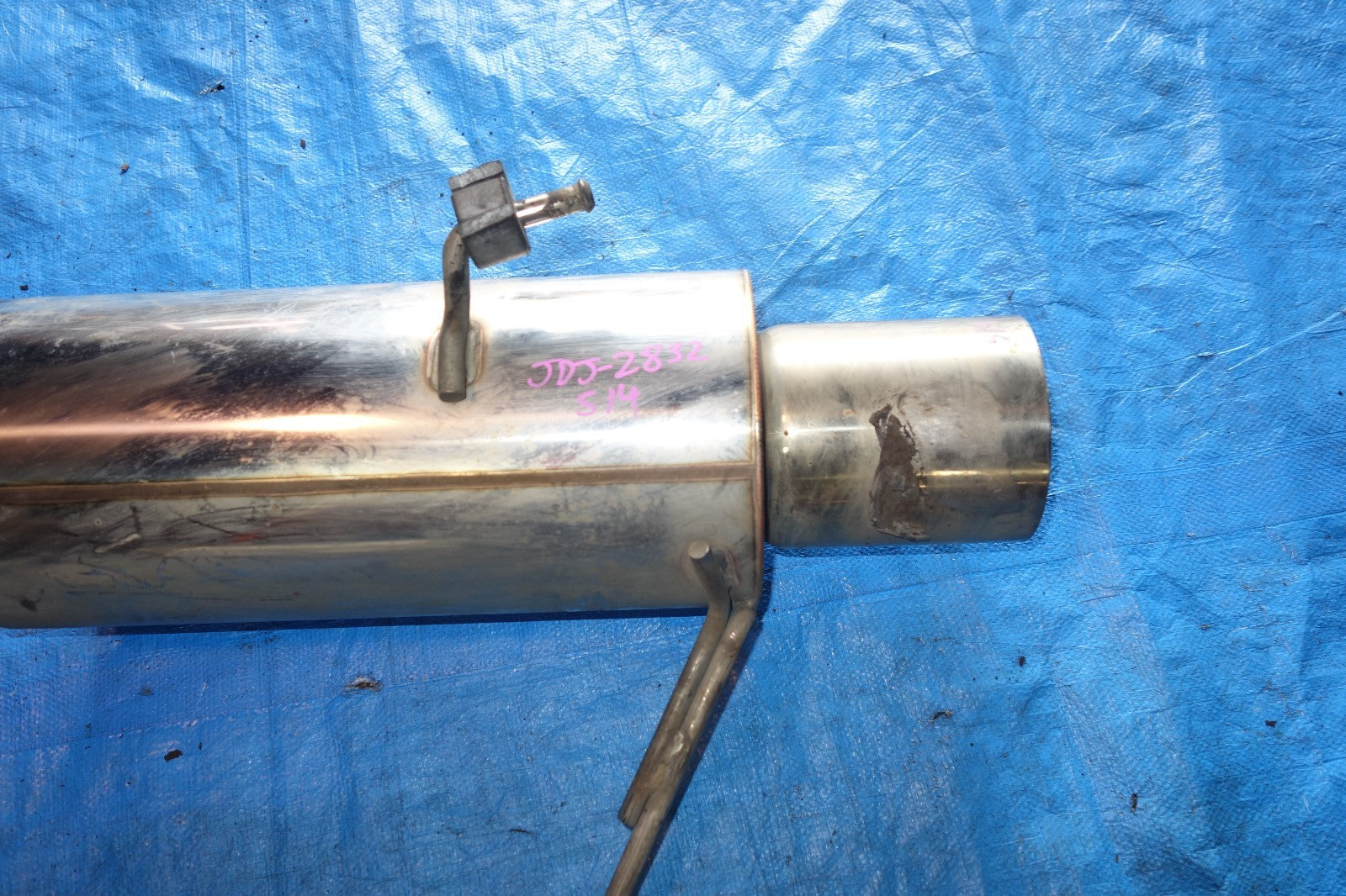 JDM Nissan 240sx Silvia S14 OEM HKS Exhaust Muffler Axle Back 1995-1998 #2832