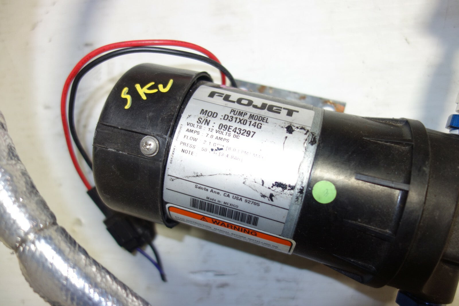 JDM Infiniti G35 / 350z Flojet Performance Fuel Pump Stainless Steel Lines VQ35