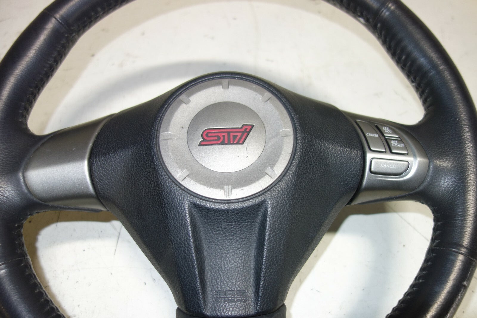 JDM Subaru Impreza WRX STI Steering Wheel / Hub 2008-2014 GRB OEM Japan