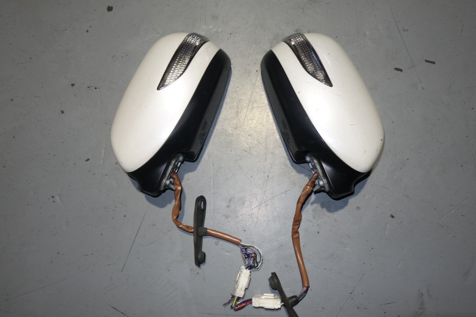 JDM SUBARU IMPREZA WRX STi GRB OEM POWER FOLDING MIRRORS AUTO FLIP 2008-2014
