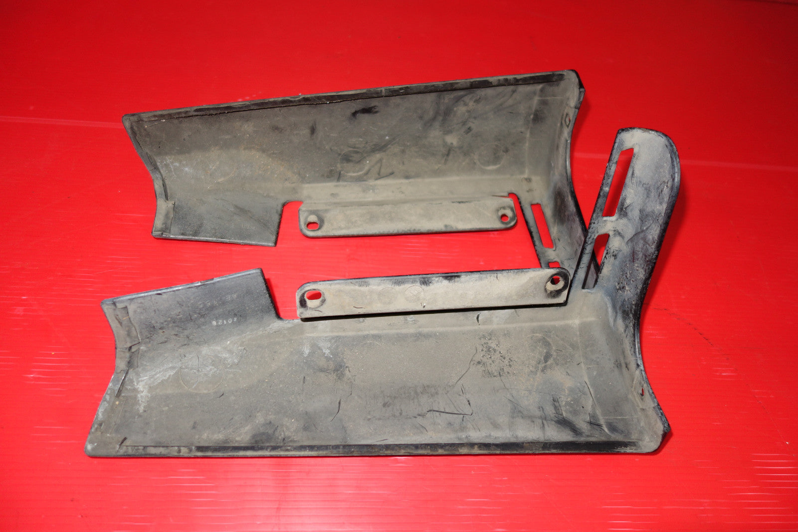 JDM Subaru Legacy BH5 OEM Rear Bumper Aero Spats Valances Pair Wagon 2000-2004