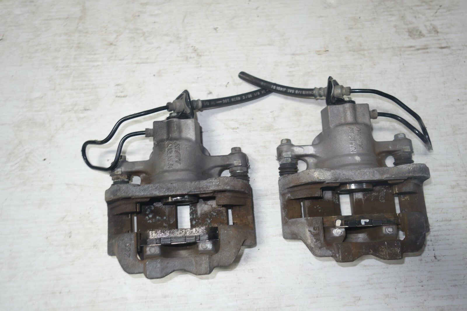 JDM 2005-2012 ACURA RL 3.5L OEM REAR BRAKE CALIPERS GENUINE KB1 ORIGINAL