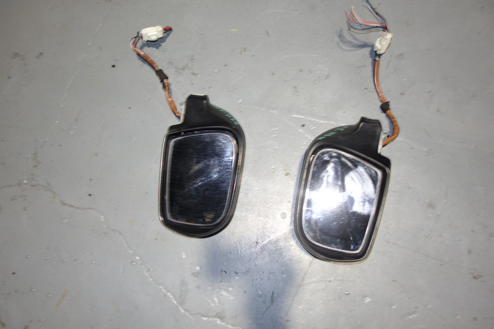 JDM Subaru Impreza WRX STi Power Auto Folding Mirrors Lights GRB 2008-2014