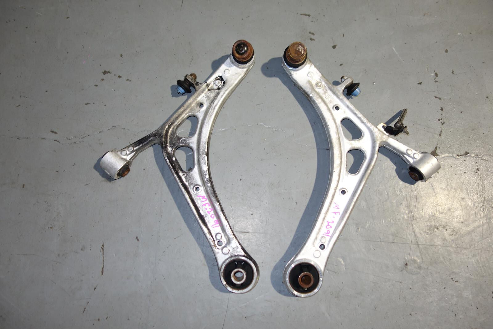 JDM Subaru Impreza WRX Aluminum Front Lower Control Arms 2008-2011