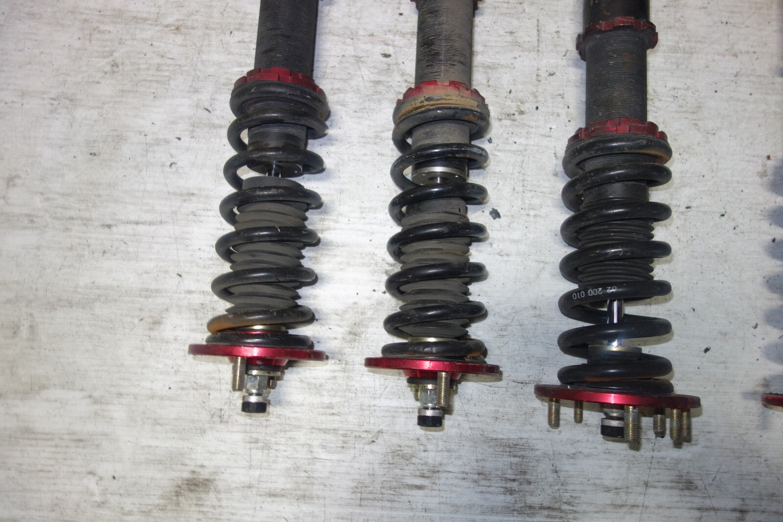 JDM Honda Accord CP3 Coilovers Lowering Suspension Shocks Japan 2008-2012 #6645