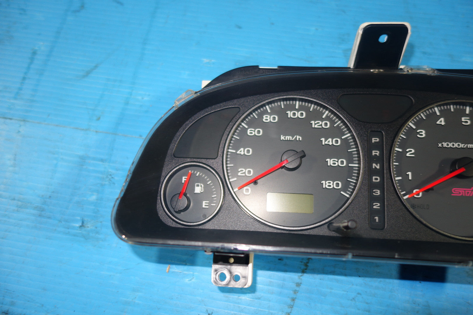 JDM Subaru Forester SF5 STi Automatic Gauge Cluster Speedometer 1998-2002 #5287