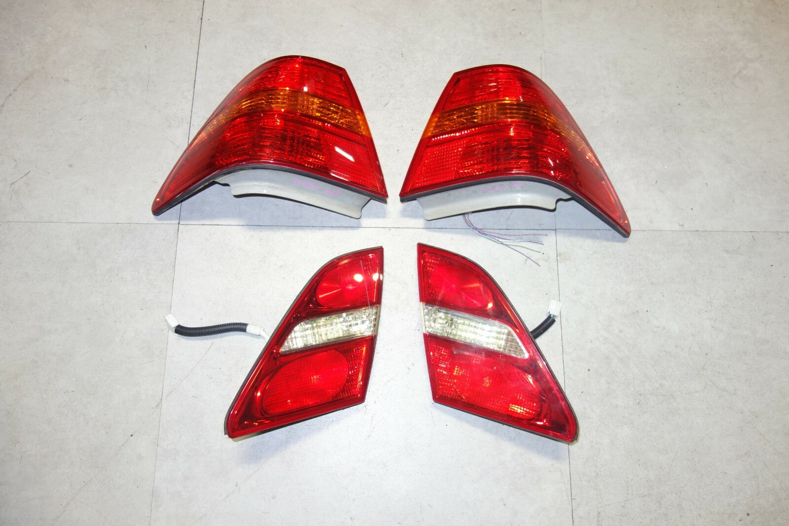 JDM Lexus LS430 Toyota Celsior Taillights Taillamps Trunk Lights 2001 2002 2003