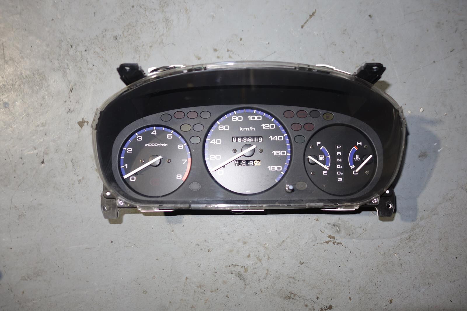 JDM 1996-2000 HONDA DOMANI ACURA 1.6 EL GAUGE CLUSTER AUTOMATIC SPEEDOMETER