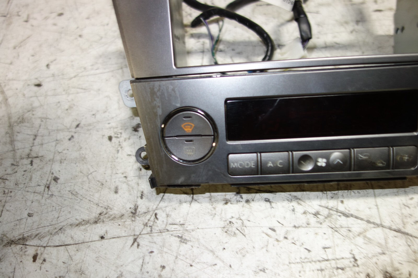 JDM Subaru Legacy Outback Climate Control Double Din Dual Bezel Trim 2005-2009