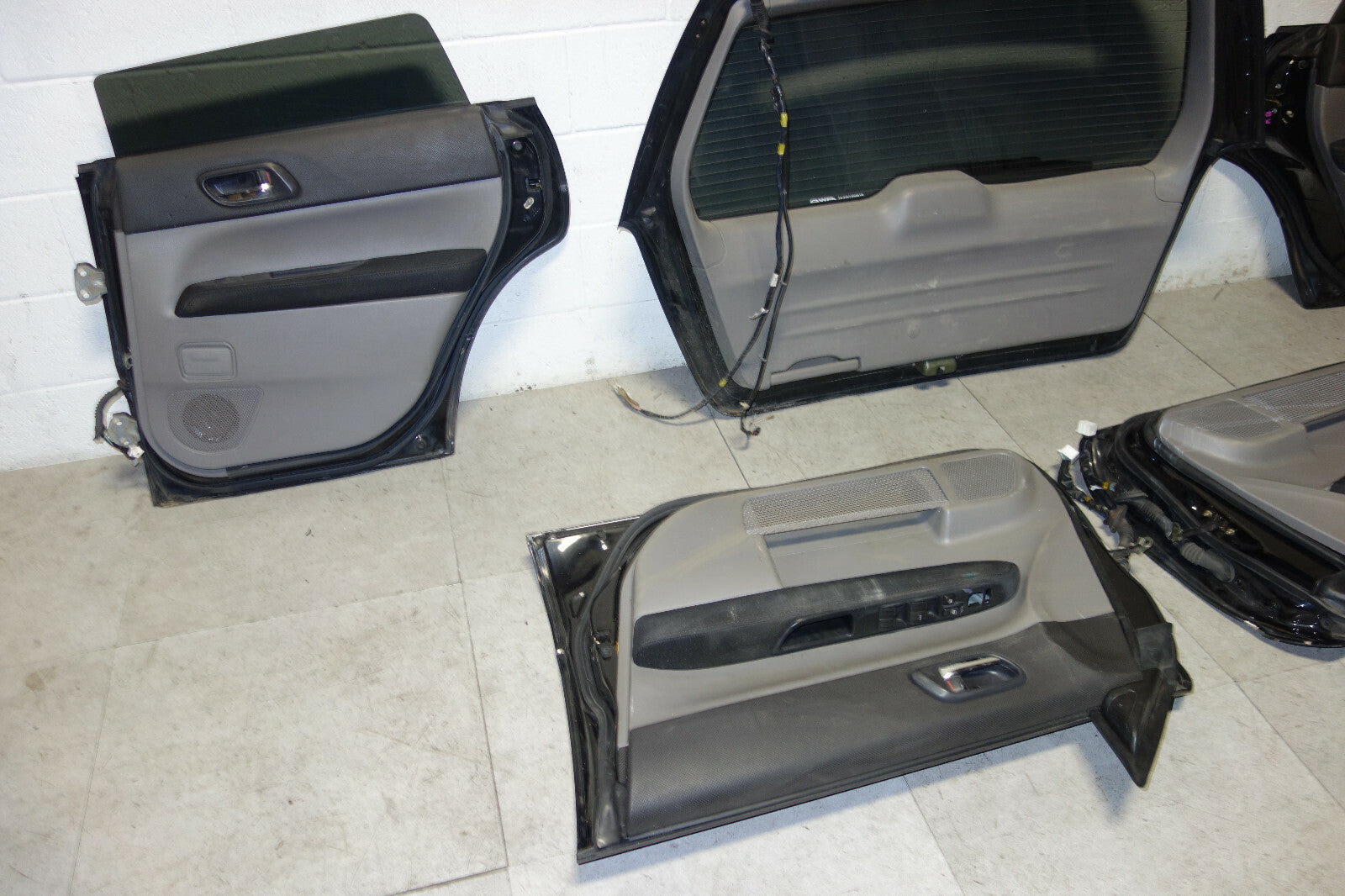 JDM Subaru Forester SG9 STi Front Rear Doors Hatch Panel Guard Spoiler 2006-2008