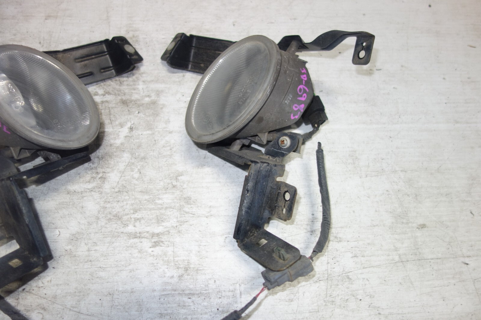 JDM Acura RL Fog Lights Lamps Pair Front Bumper Driving OEM KB1 2005-2008 #7