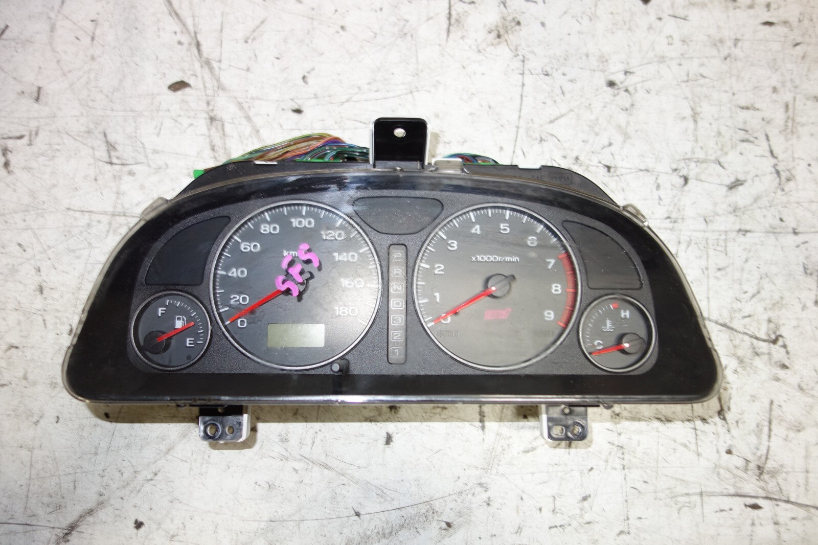 JDM SUBARU FORESTER STi SF5 AUTOMATIC GAUGE CLUSTER SPEEDOMETER 1998-2002