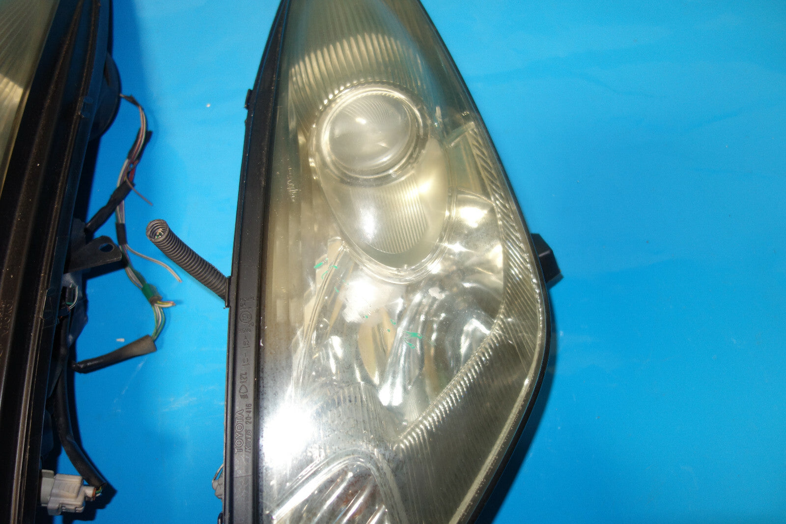 JDM Toyota Celica Headlights Head Lamps Pair 2000-2005 GT GT-S GTS #JPE-10482